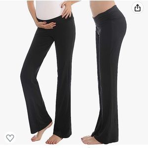 Alina Mae Maternity Women’s Lounge Pajama Pant Black